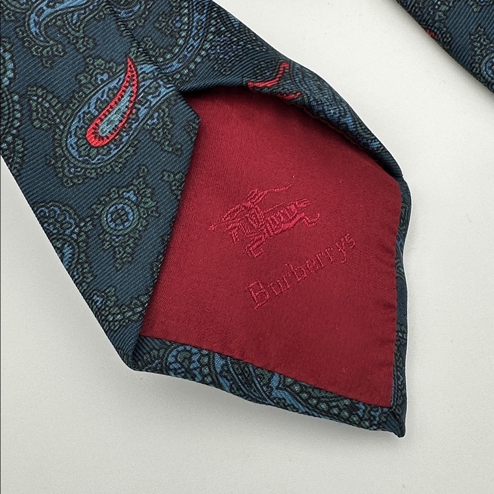 Vintage Burberry Tie 58” Long - Picture 4 of 9